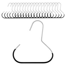 MONACO OLIVE 日常衣櫃小物掛架, 20個, 黑色