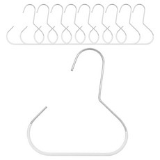 모나코올리브 데일리 옷장 소품걸이, 10개, 화이트