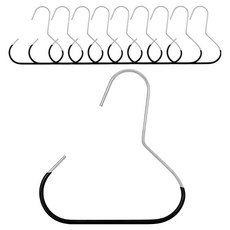 MONACO OLIVE 日常衣櫃小物掛架, 10個, 黑色