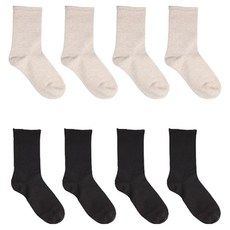 하이삭스클럽 발목이 편한 무압박 임산부 양말 8종 세트 E혼합, 1세트