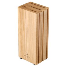 WAGENSTEIGER Balken 木製刀座, 白蠟木原木, 1個