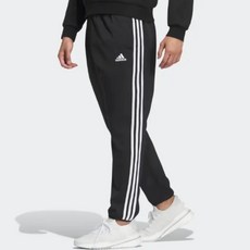 adidas 愛迪達 男款 3S 寬鬆版輕量編織運動褲 IA9385