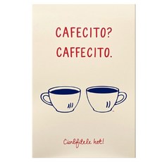 Baide 咖啡廳室內裝飾精美帆布海報, 咖啡廳B