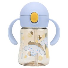 LiLFANT The Bottle 我們孩子的第一款PPSU大耳狗喜拿雙柄吸管杯, 混合色, 1個, 200ml