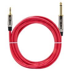 HDtop 3.5立體聲 TO 5.5單聲道 連接線 40m, 金屬紅, 1個, HT-TP4213