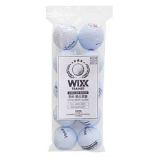 WIXX GOLF 混合品牌 真正乾淨的高爾夫球 二手球 A+, 白色, 1套, 10入