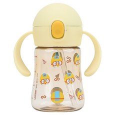 LiLFANT The Bottle 寶寶首款PPSU雙柄吸管杯 Pororo, 混合色, 1個, 200ml