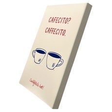 Baide 咖啡廳室內裝潢精美帆布海報 內框, 咖啡廳B