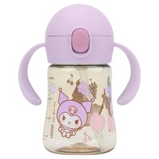 LiLFANT 幼兒用PPSU雙柄吸管杯, 酷洛米, 1個, 200ml