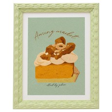 DK ONE 桌上型迷你相框, 1個, 綠色