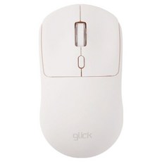지클릭커 오피스프로 슈크림 무소음 블루투스 무선 마우스, 화이트, OP15