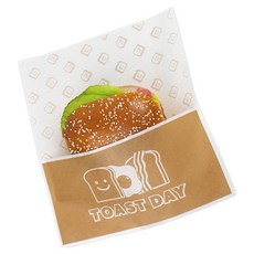 아이엔피 디자인 토스트 봉투 토스트데이 20 x 23 cm, 100개, 1개입 100개, 1개입