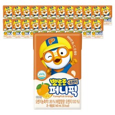 Seoul F&B Pororo 趣味橙汁, 24個, 140ml