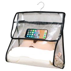 Join Made 浴室掛式收納整理盒, 透明 + 黑色