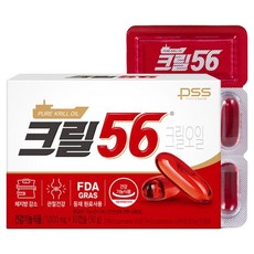 Krill56 磷蝦油 1000mg, 30錠, 1個