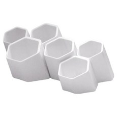 iHome 蜂巢多功能浴室收納架, 白色, 1個