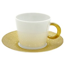 베르나르도 에퀴메 OR 티컵 + 소서 세트, 혼합색상, 1세트