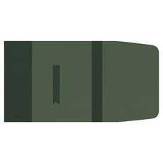 소이믹스 러브썸 가죽 멀티 북커버 M+ 북마크 세트, 딥그린, 1세트