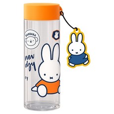 LiLFANT 米菲吊飾透明水瓶, 混合色, 500ml, 1個