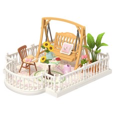 Rolife 若來 DIY迷你立體拼圖 陽光露臺 DWP08, 混合色, 1個, 68件