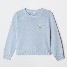 SPAO Kids 兒童棉混紡Coody圓領毛衣