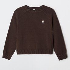 SPAO Kids 兒童棉混紡Coody圓領毛衣