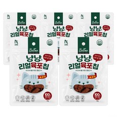 베푸 고양이 아크 냥냥 리얼 육포칩, 50g, 5개, 소고기맛