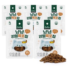 베푸 고양이 아크 냥냥 리얼 육포칩, 50g, 5개, 황태맛