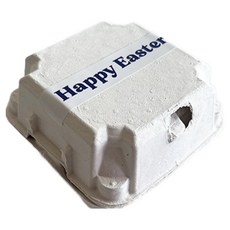 TINA PICNIC 復活節4格盒 20入 + 貼紙 20入 組, 白色(貼紙), 1套