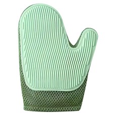 SKYLIFE 雙面多功能除毛手套, 綠色, 1個