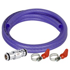 YNET 延長用防纏繞水管 4m 3件組, 混合色, 1套