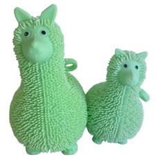 다다랜드 알파카 말랑이 라마요요 인형 2종 세트, 그린, 1세트