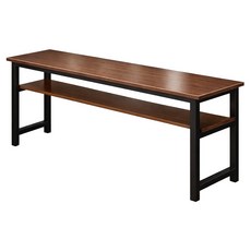 HORLA 生活家居 長形書桌 XLB0115317 100 x 40 x 75cm, 黑桃色