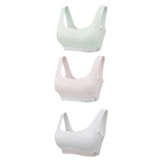 GIAT 吉亞特 零感呵護彈力無痕少女胸衣3件組 柔然熊款 532113