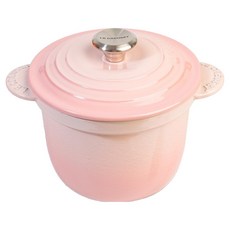 LE CREUSET Cocotte Every Gourmet琺瑯電飯鍋 貝殼粉, 1個, 18cm