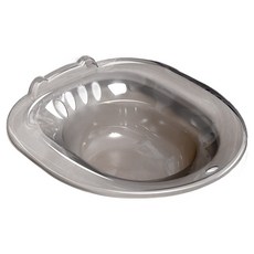 쉐리엘 욕실 간편 깔끔한 거치식 좌욕기, 블랙, 1개