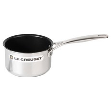 LE CREUSET 不鏽鋼塗層單柄鍋, 鋼 + 黑色, 1個, 14cm