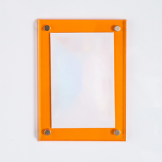 Toppia 磁吸式壓克力相框 直角, 1個, 橘色