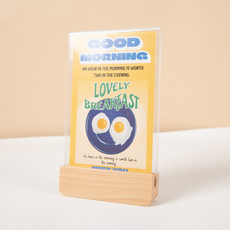 Toppia 簡約高級木質相框 直式, 1個, 櫸木