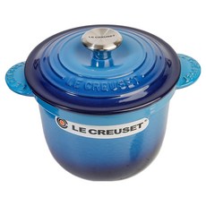 LE CREUSET Cocotte Everyday 美食琺瑯飯鍋 天空藍, 1個, 18cm