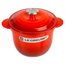 LE CREUSET Cocotte Every 美食琺瑯飯鍋 櫻桃紅, 1個, 18cm