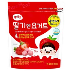 퓨어잇 딸기엔요거트, 1개, 16g