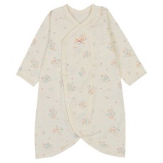 에뜨와 신생아용 선물용 스위니 면 배냇가운