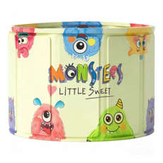 Seekis 兒童折疊圓形泡澡桶/免安裝全身洗澡盆/寶寶沐浴桶, 卡通小怪獸