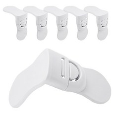 그린꾸 안전 서랍 잠금 장치, 화이트, 6개