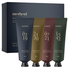 메르헨트 퍼퓸 드 핸드크림 50ml x 4종향, 1세트