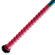 矽膠棒球棒握把 凸點型, 紅色, 1個