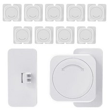 GUNU 高級型抽屜安全鎖, 白色, 10個