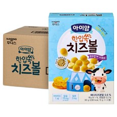 아이얌 일동후디스 한입쏙 치즈볼, 60g, 10개, 치즈맛