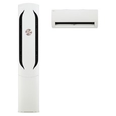LG전자 인버터 56.9㎡ +18.7㎡ 휘센 오브제컬렉션 위너 2in1 멀티형 에어컨 FQ17HDWHM2 방문설치, 일반배관형